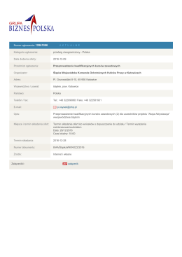 zapisz jako PDF - Grupa Biznes Polska