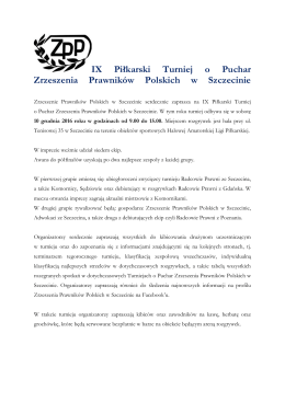 Turniej ZPP_informacja