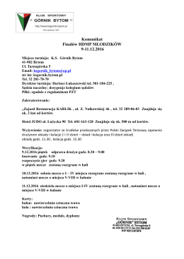 komunikat do pobrania MŁODZICY