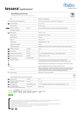 Forbo Tessera Rippleweave2 Specyfikacja