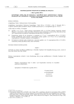 z dnia 6 grudnia 2016 r.