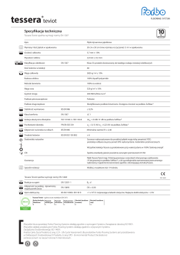 Forbo Tessera Teviot Specyfikacja techniczna