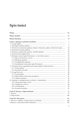 Spis treści - Ksiegarnia Beck