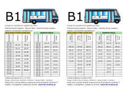 mapka i szczegółowy rozkład na stronie: www.ktr.krakow.pl mapka i