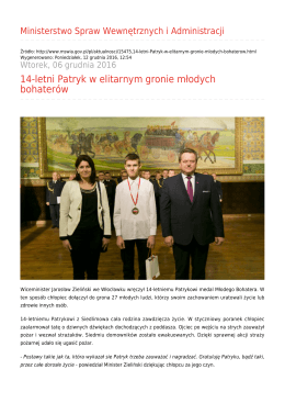 Generuj PDF - Ministerstwo Spraw Wewnętrznych i Administracji