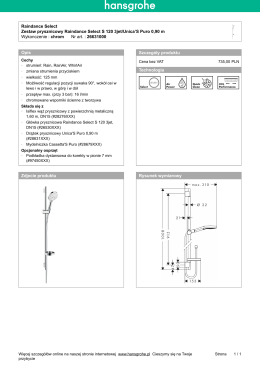 Zestaw Raindance S 120 3jet 90cm 26631000