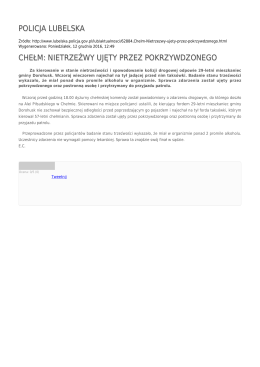 Generuj PDF - Policja Lubelska