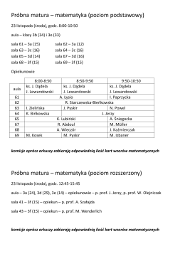 środa
