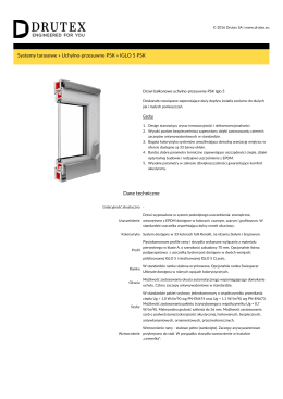 Drutex S.A. - Uchylno-przesuwne PSK IGLO 5 PSK