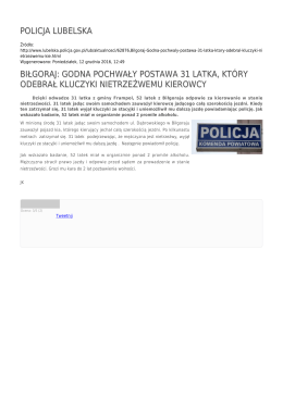 Generuj PDF - Policja Lubelska