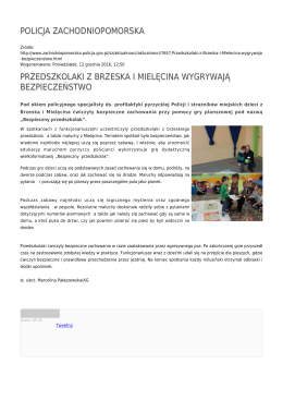 Generuj PDF - Policja Zachodniopomorska