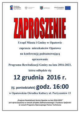 UMOWA O DZIEŁO - Urząd Miasta i Gminy w Opatowie