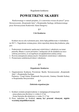 powietrzne skarby - Gminny Ośrodek Kultury w Rzepienniku