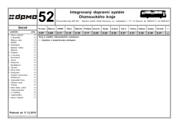 platnost od 11.12.2016 - Dopravní podnik města Olomouce, as
