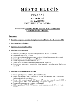 22. Pozvánka na ZM 15122016