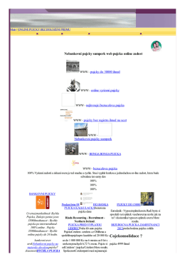 Nebankovni pujcky sumperk