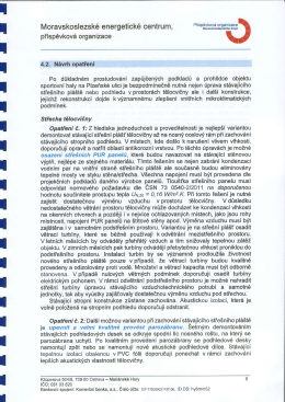 Zhotovení projektové dokumentace, výkon inženýrské činnosti a