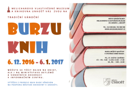 tradi č n í v á no č n í - Melicharovo vlastivědné muzeum