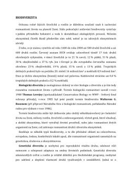 BIODIVERZITA
