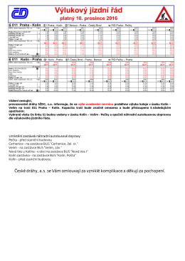 V&yacute;lukov&yacute; j&iacute;zdn&iacute; ř&aacute;d