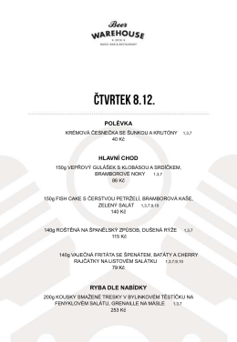 poledni menu