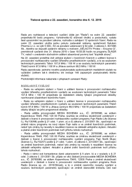 více - RRTV