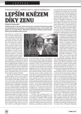 Lep&scaron;&iacute;m knězem d&iacute;ky zenu