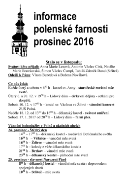 zpravodaj prosinec 2016