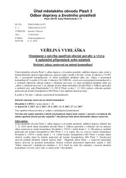 veřejná vyhláška - Domů