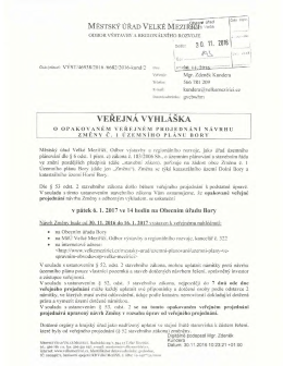 verejna vyhlaska - Obec Dobrá Voda
