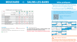 Salins les Bains===> Mouchard - Bourgogne-Franche