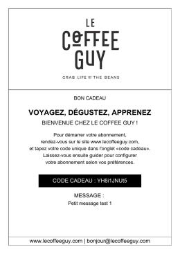 voyagez, dégustez, apprenez