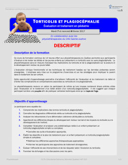 télécharger la description complète de la formation.