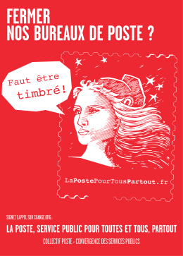 collectif poste - convergence des services publics