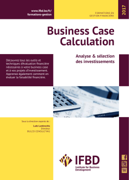 brochure - Institute for Business Development – IFBD
