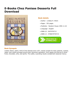 E-Books Chez Panisse Desserts Full