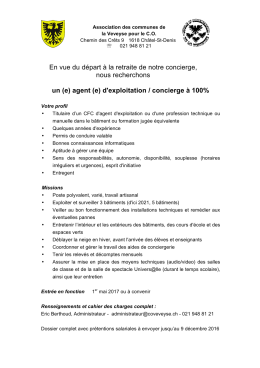 annonce - Commune de Saint