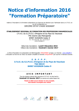 institut de formation