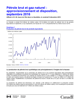 - Statistique Canada