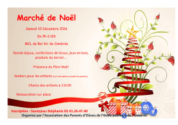 Marché de Noël