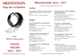 programme 2016 - 2017