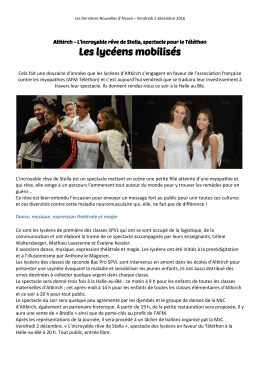 Les lycéens mobilisés
