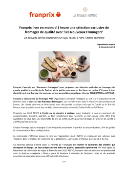 Les Nouveaux Fromagers