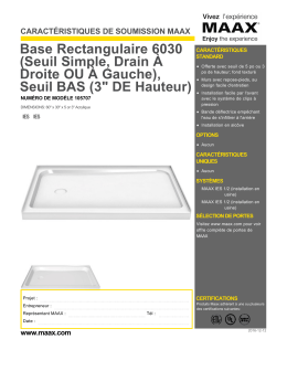 Base Rectangulaire 6030