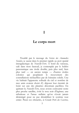 D&eacute;couvrez le premier chapitre de mon nouveau roman