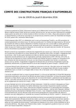 Une de 10h30 du 8 décembre