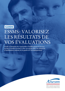 essms : valorisez les r&eacute;sultats de vos &eacute;valuations