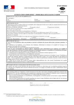 attestation simplifiee1&ndash; immeuble situe dans un dom