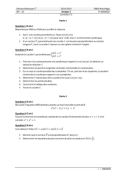 Contr&ocirc;le n&deg;2