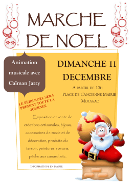 2016.12.11 Marché de noel Moussac